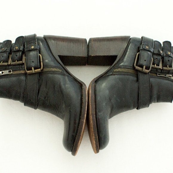 Freebird Black Buckle Boots - Picture 6 of 12